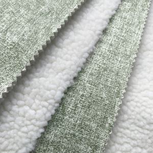 Sherpa আস্তরণের ফ্যাব্রিক সঙ্গে ভুল Suede
